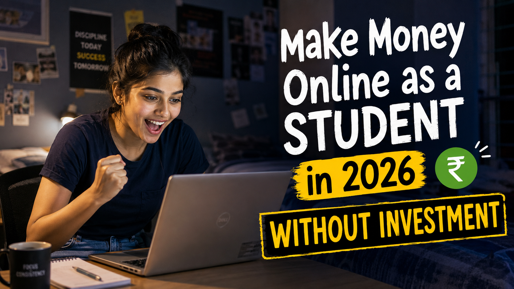 make money online as a college student without investment