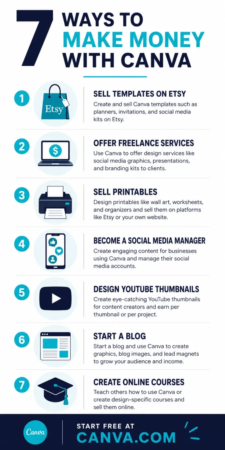 make money online with Canva