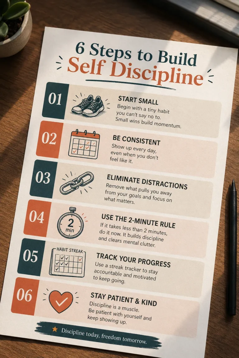 how to build self discipline