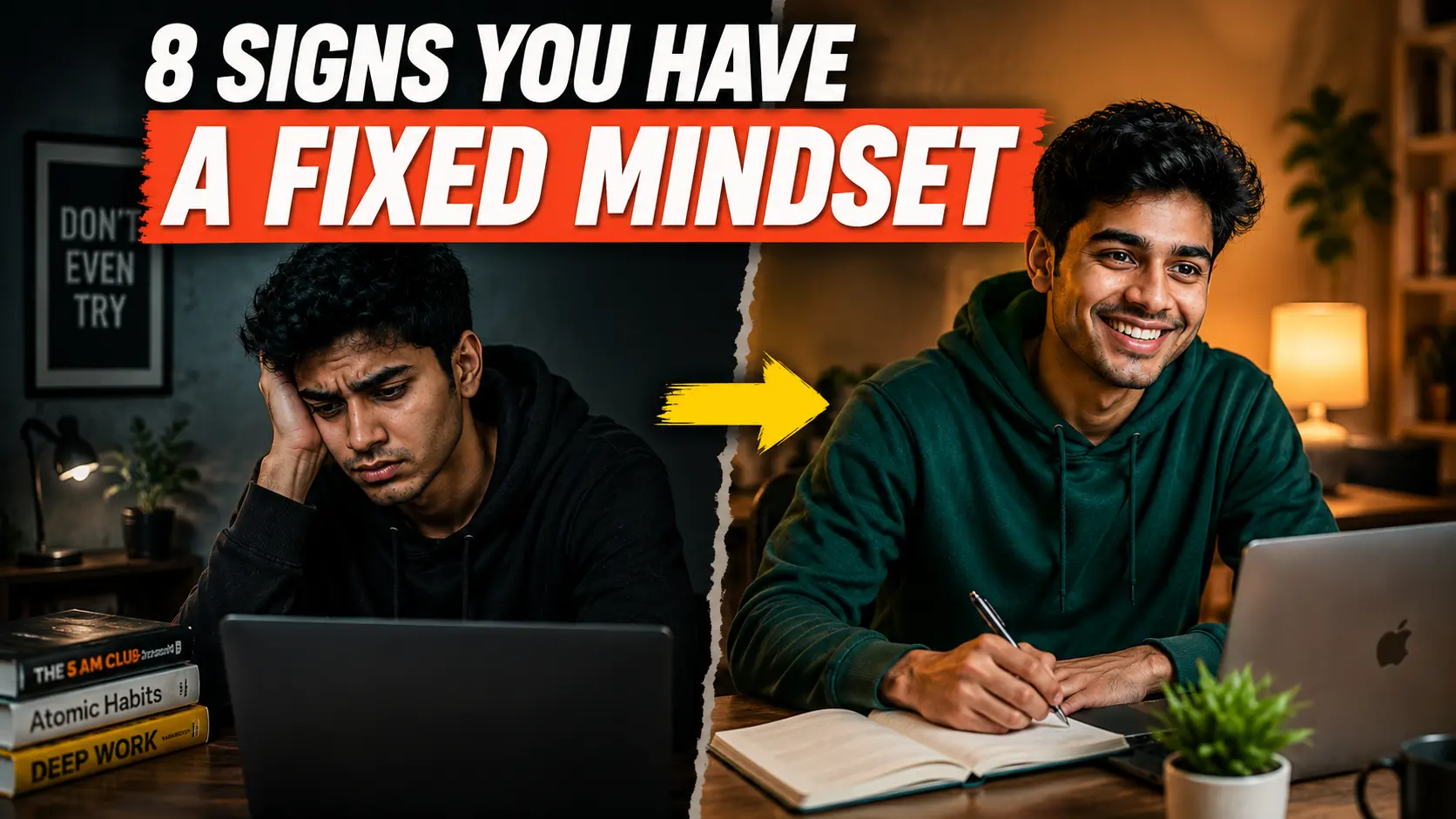 how to develop growth mindset habits