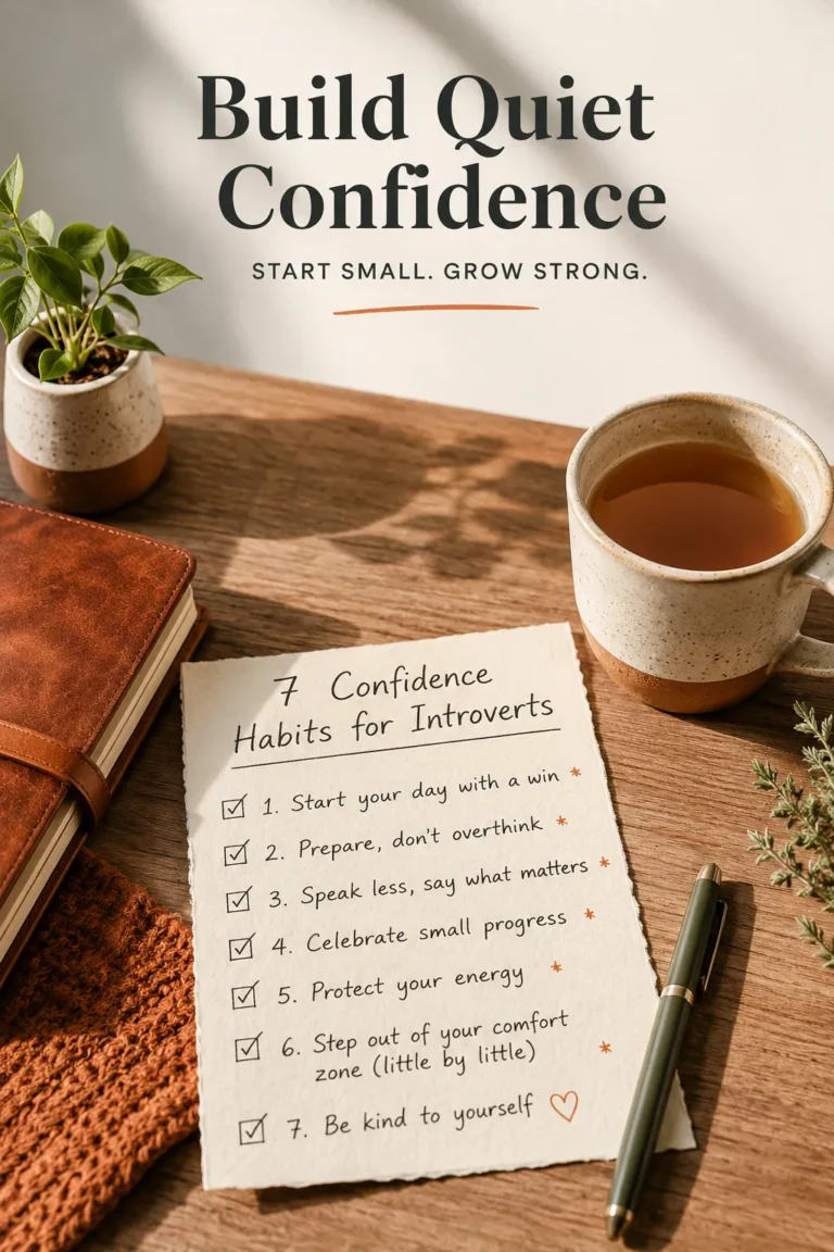 self confidence habits for introverts