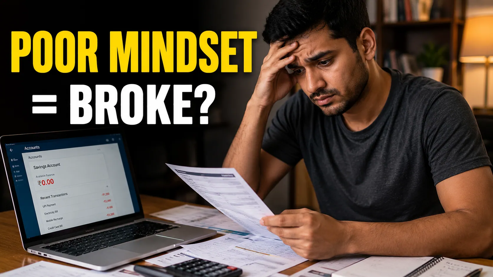 poor mindset is keeping you broke