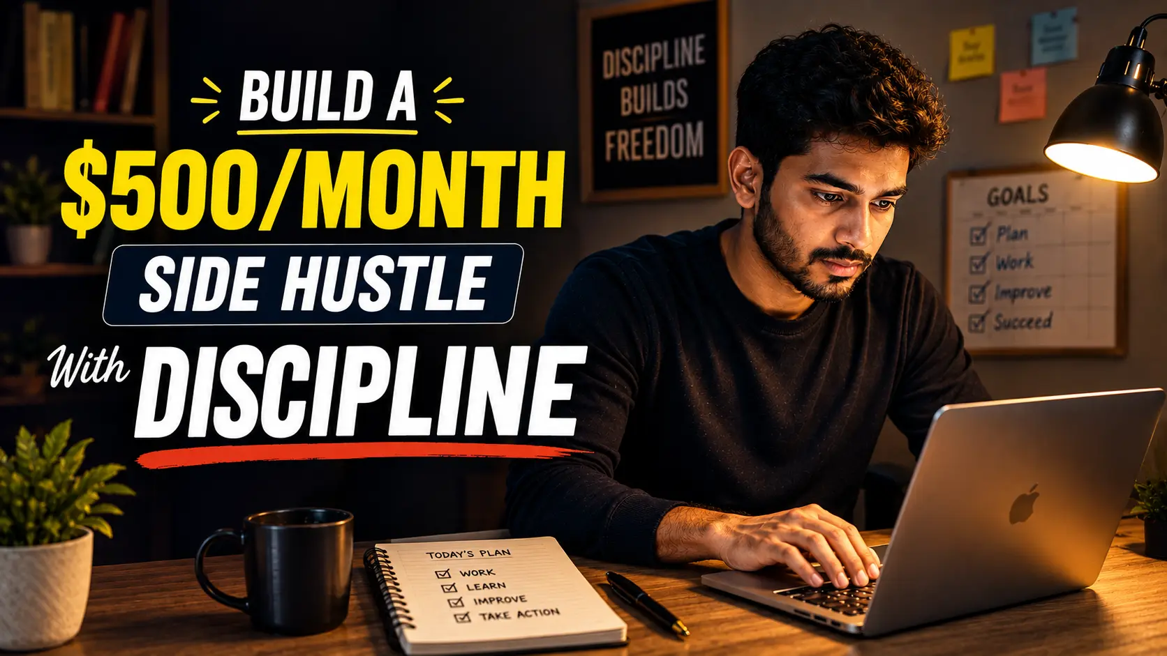side hustle with discipline
