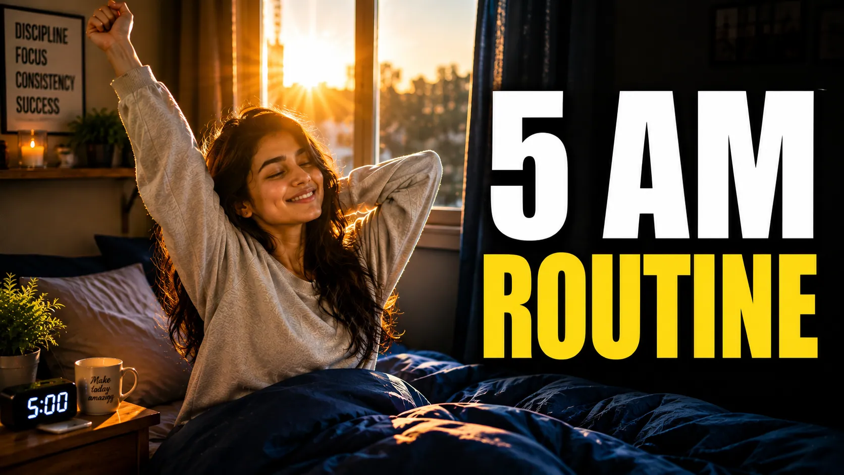 wake up at 5am routine tips