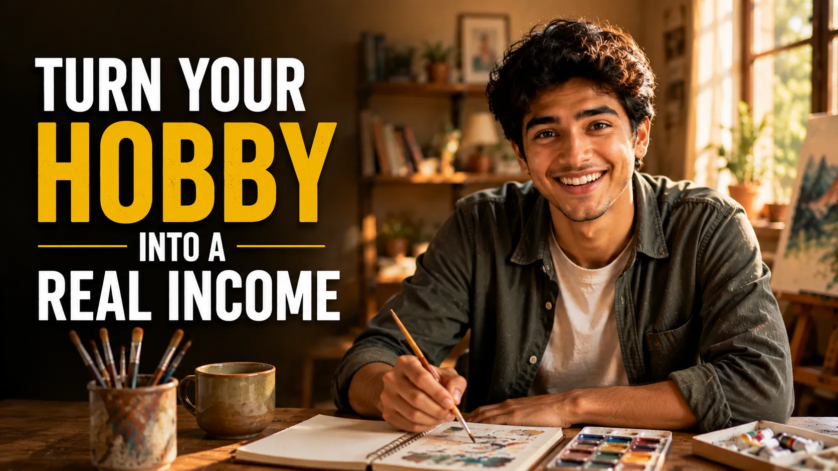 turn your hobby into a real income